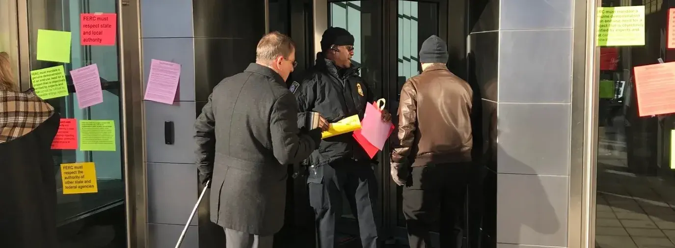 the people's demands posted at FERC